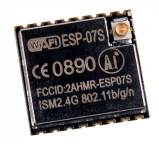ESP-07S ψηφιακός ηλεκτρονικός πυρήνας ενότητας WIFI V1 IEEE802.11 B/G/N ESP8266 φιλοσόφων AI