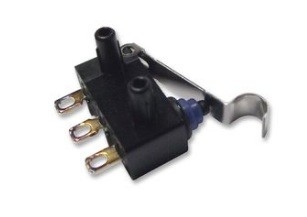 Ο διακόπτης ΕΜΒΎΘΙΣΗΣ D2HW-BR231H SMD, αιφνιδιαστική βίδα διακοπτών 2A 125VAC 42VDC 0.65N Spdt τοποθετεί Solde